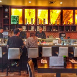 Zen Sushi - Plenty of seating at the sushi bar