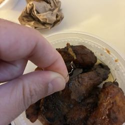 Island Tings Miami Gardens - metal shard in plaintains.