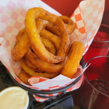 Jabo's BarBeQ - Great Rings, a bit pricey $9.95 - Food Delivery Services Near Me