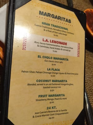 Menu photo 7 El Cholo La Habra, CA Menu photo 7 El Cholo La Habra, CA