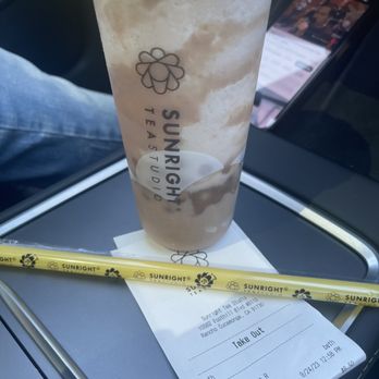 Sunright Tea Studio - Rancho Cucamonga - My favorite taro frostie with boba and 75% sugar - Bubble Tea Near Me - Rancho Cucamonga, California Sunright Tea Studio - Rancho Cucamonga - My favorite taro frostie with boba and 75% sugar - Bubble Tea Near Me - Rancho Cucamonga, California