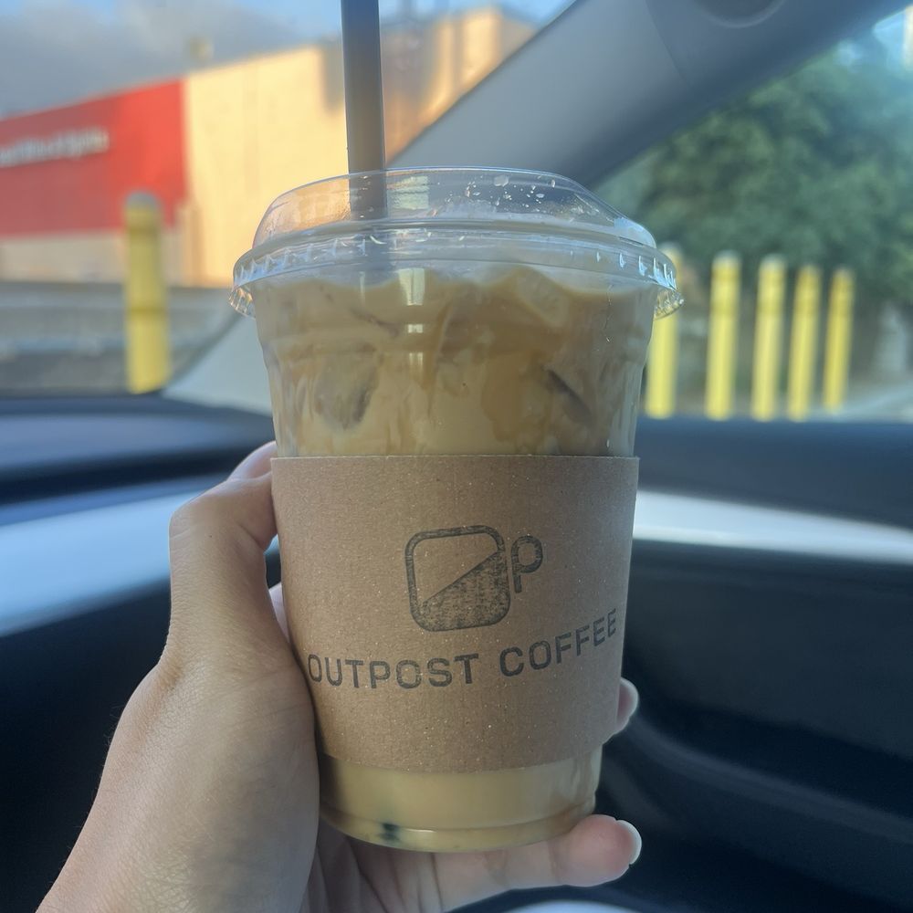 Outpost Coffee - Banana Caramel Latte - Coffee & Tea Near Me - Diamond Bar, California