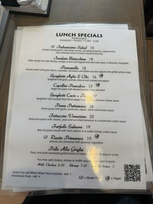 Menu photo 7 Italianissimo Trattoria Chula Vista, CA