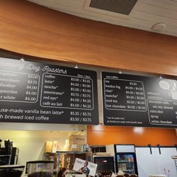 Barking Dog Roasters - Coffee menu