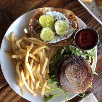 Seabirds Kitchen - Beets me Burger $15 - Vegan Near Me - Costa Mesa, California