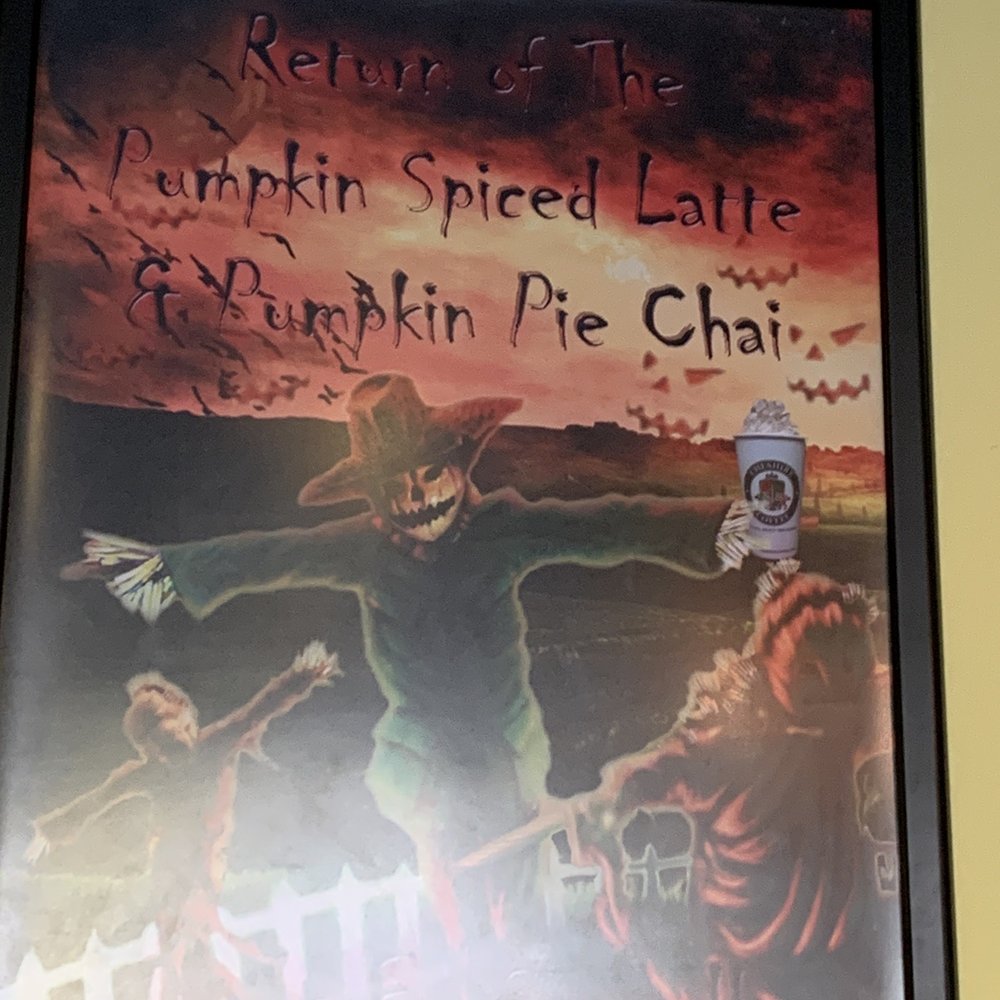 Cheshire Coffee - In the Halloween spirit - Coffee & Tea Near Me - Waterbury, Connecticut