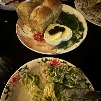 Sonder - Gem Salad caviar on dill bread - Tapas/Small Plates Near Me - Santa Ana, California Sonder - Gem Salad caviar on dill bread - Tapas/Small Plates Near Me - Santa Ana, California