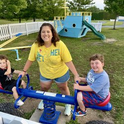Becky's Drive In - Having fun at the playground