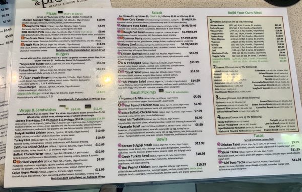 Menu photo 1 Greens and Proteins Las Vegas, NV Menu photo 1 Greens and Proteins Las Vegas, NV