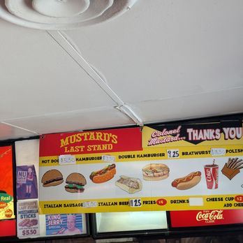 Mustard's Last Stand - Menu - Fast Food Near Me - Evanston, Illinois Mustard's Last Stand - Menu - Fast Food Near Me - Evanston, Illinois