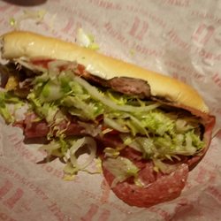 Jimmy John's - Shoddy sandwich makin. They wouldn't make me another one either. Come on guys!