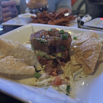 Distill - A Local Bar - Ahi Poke Stack - Desserts Near Me - Las Vegas, Nevada Distill - A Local Bar - Ahi Poke Stack - Desserts Near Me - Las Vegas, Nevada