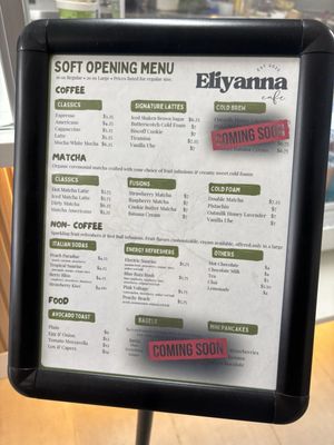 Menu photo 1 Eliyanna Cafe Manteca, CA Menu photo 1 Eliyanna Cafe Manteca, CA