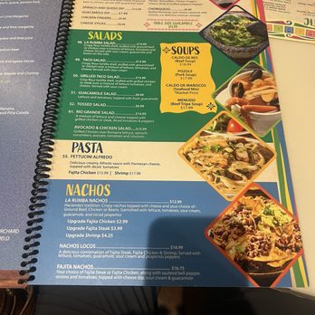 La Rumba - Menu - Mexican Near Me - Crestview, Florida