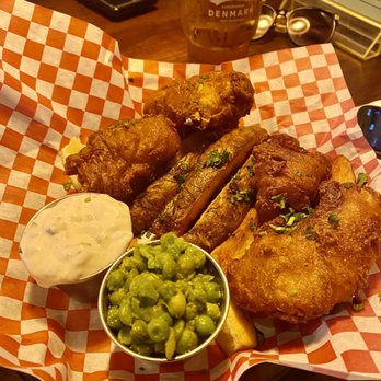 Kelly’s Irish Pub - Fish n chips w/ mushy peas. - Pubs Near Me - Austin, Texas Kelly’s Irish Pub - Fish n chips w/ mushy peas. - Pubs Near Me - Austin, Texas