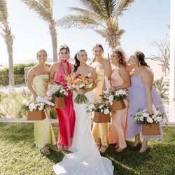 Kimi wearing our Renhue 'Lina' gown