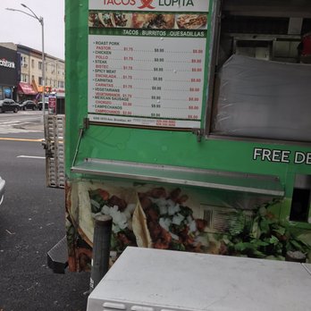 Tacos Lupita - Menu - Food Trucks Near Me - Brooklyn, New York Tacos Lupita - Menu - Food Trucks Near Me - Brooklyn, New York