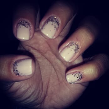 Tip Top Nails - Nude with gold - Nail Salons Near Me - Philadelphia, Pennsylvania Tip Top Nails - Nude with gold - Nail Salons Near Me - Philadelphia, Pennsylvania