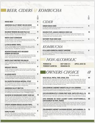Menu photo 4 M Winehouse San Diego, CA Menu photo 4 M Winehouse San Diego, CA
