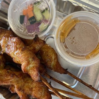 Thai Dish - Chicken satay - Thai Near Me - Boston, Massachusetts