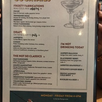 Jasper's - Cock - New American Near Me - Nashville, Tennessee