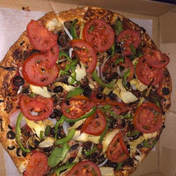 Fat Tomato Pizza - Veggie minus cheese - Pizza Near Me - Hermosa Beach, California