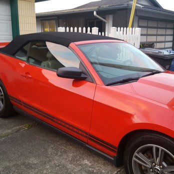 King's Upholstery - New top on my 2010 Mustang - Furniture Reupholstery Near Me - Honolulu, Hawaii King's Upholstery - New top on my 2010 Mustang - Furniture Reupholstery Near Me - Honolulu, Hawaii