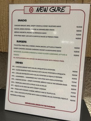 Menu photo 2 Gure Etxea Pamplona, NA