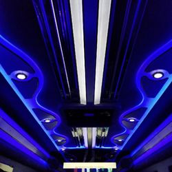Exclusive Limousines - More inside photos of our party Bus