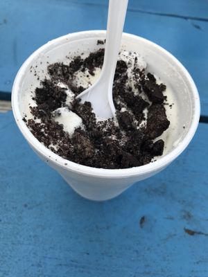 Photo of Inside Scoop - Martinsville, IN, US. Oreo flurry