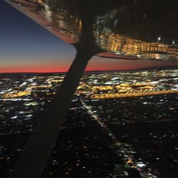 New Vision Aviation - San Diego at night