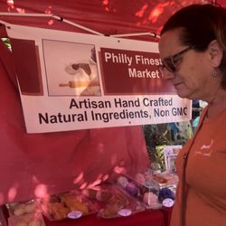 Philly Finest Bakers - Sign to purchase items at kiosk / venue / pop up event