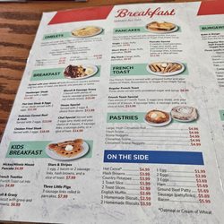 Flag's West Truck Stop - Menu