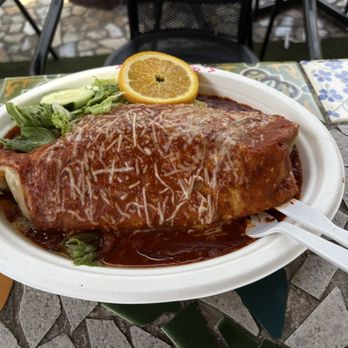 Tio's Tacos - Wet mole carne asada burrito supreme mojado - Mexican Near Me - Riverside, California Tio's Tacos - Wet mole carne asada burrito supreme mojado - Mexican Near Me - Riverside, California