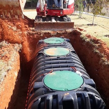 American Drainfield - 1500 gallon Infiltrator septic tank successfully installed. - Septic Services Near Me - Greer, South Carolina