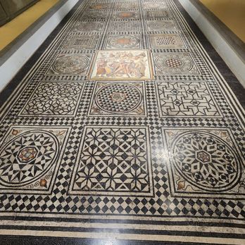 Musée Gallo-Romain de Lyon-Fourvière - Mosaic floor - Museums Near Me - Lyon, 69