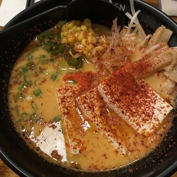 Arashi Ramen - R10 Veggie Ramen with spicy paste - Ramen Near Me - Seattle, Washington