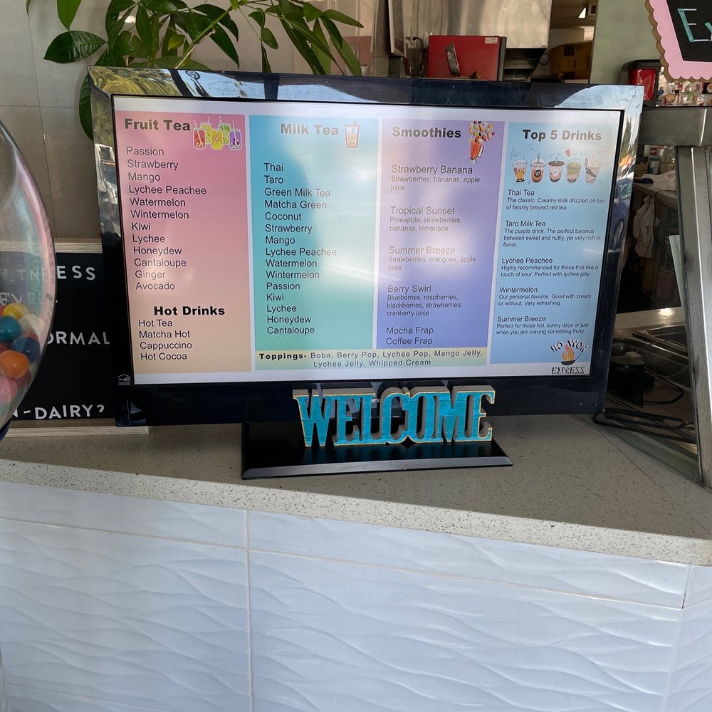 Ho Won Express - a menu on a counter - Chinese Near Me - Vista, California Ho Won Express - a menu on a counter - Chinese Near Me - Vista, California