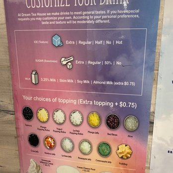 Dream Tea - how to make your own drink - Bubble Tea Near Me - Edmonton, Alberta Dream Tea - how to make your own drink - Bubble Tea Near Me - Edmonton, Alberta
