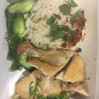 Baos Hog - Hanan Chicken Rice Dark meat - Chinese Near Me - Garden Grove, California