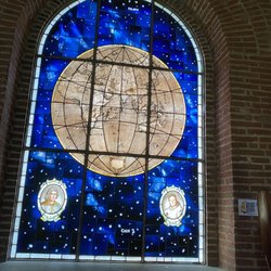 Museo Marítimo Nacional - Stained glass window
