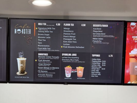 Menu photo 2 Cafe Monster Lakewood, CA