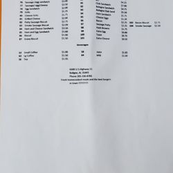 Boligee Cafe - Menu