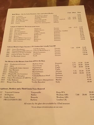Menu photo 1 Mele E Pere London, XGL