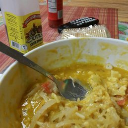 The Chicken soup is amazing. I added a small side of cabbage and carrot, and YO! Crazy!!! The Chicken soup is amazing. I added a small side of cabbage and carrot, and YO! Crazy!!!
