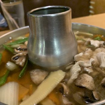 Singha Thai - Woonsen Soup with glass noodles and chicken - Thai Near Me - Bakersfield, California Singha Thai - Woonsen Soup with glass noodles and chicken - Thai Near Me - Bakersfield, California