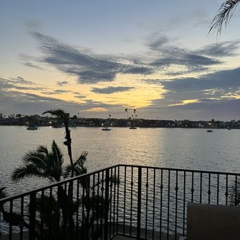 Bahia Resort Hotel - Sunset from our balcony - San Diego, CA