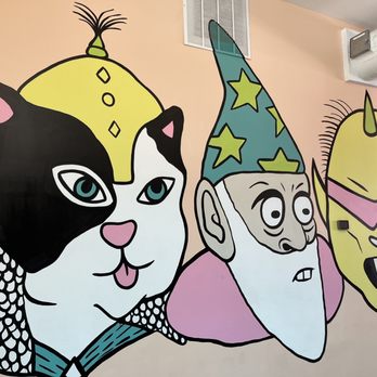 Hoof Hearted Brewing - a mural of a cat and a clown - Breweries Near Me - Marengo, Ohio Hoof Hearted Brewing - a mural of a cat and a clown - Breweries Near Me - Marengo, Ohio