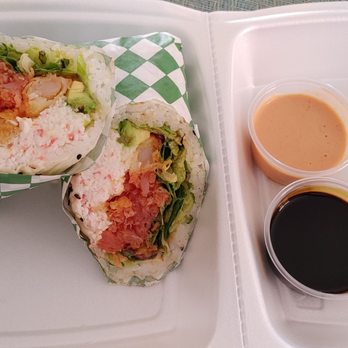 Pokeport - Menifee - Crabby crunch burrito - Poke Near Me - Menifee, California Pokeport - Menifee - Crabby crunch burrito - Poke Near Me - Menifee, California