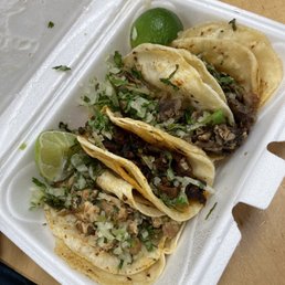 Chicken, barbacoa, pastor, carne asada tacos Chicken, barbacoa, pastor, carne asada tacos